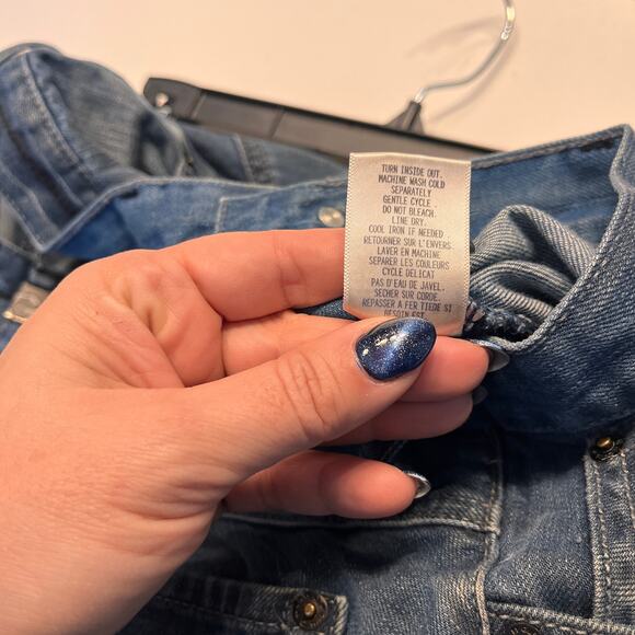 G by Guess Straight Leg Rolland Low Bootcut Jeans Size 34 - Picture 8 of 13